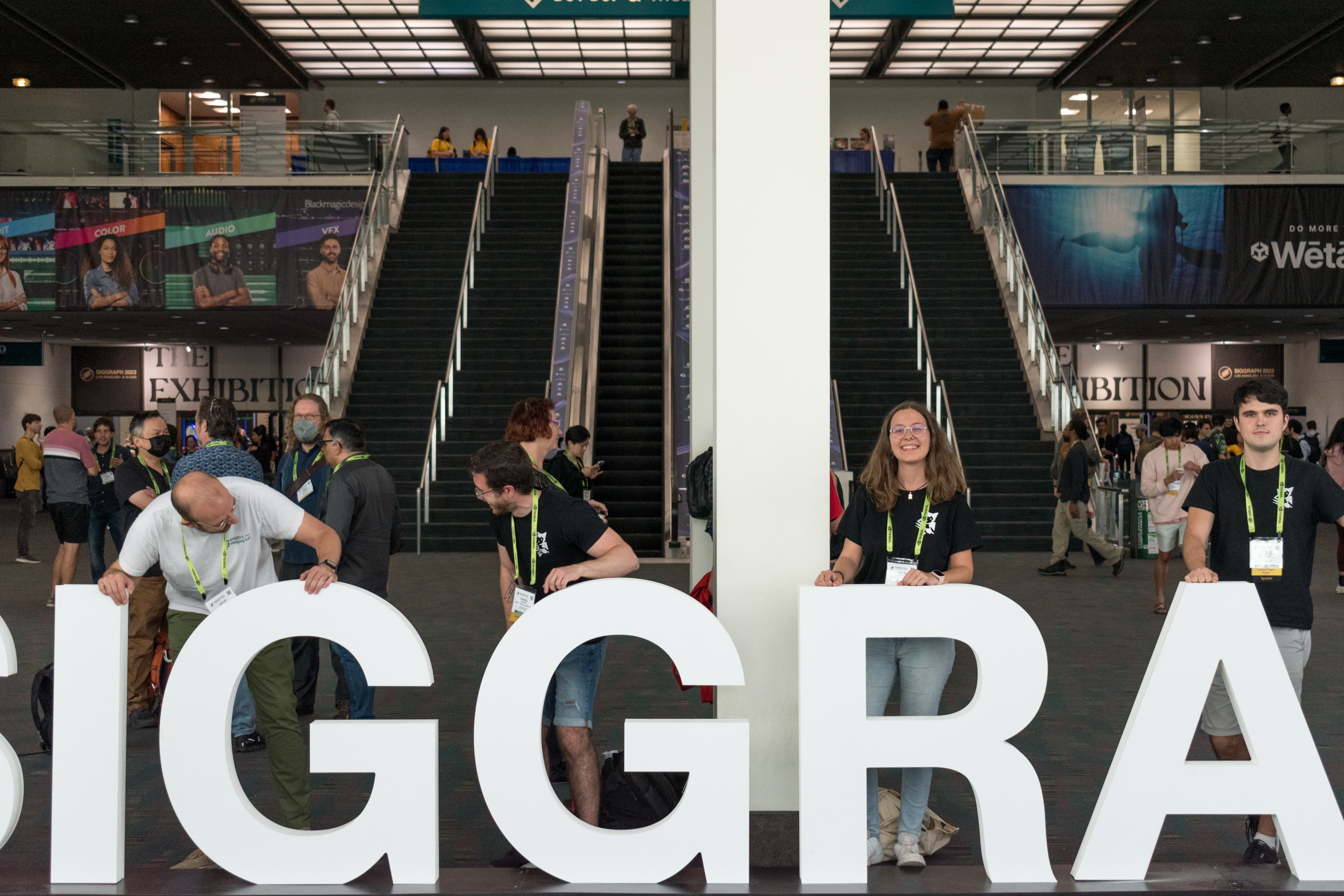 Our colleagues in the SIGGRAPH 23