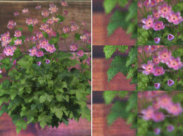 Instant Random Phase Holography with Parallax and Defocus Cues